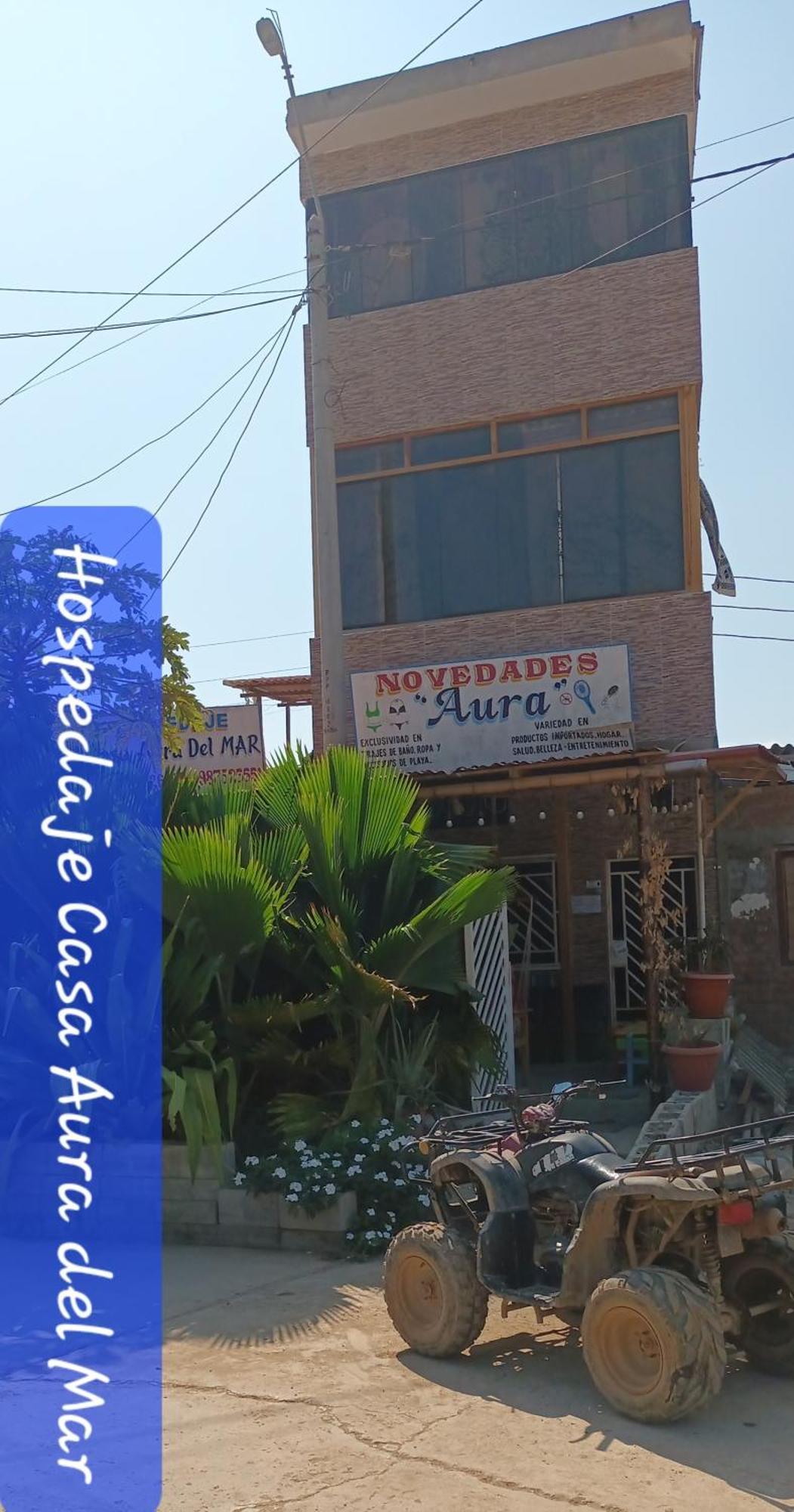 Casa Aura Del Mar Hotel Máncora Kültér fotó